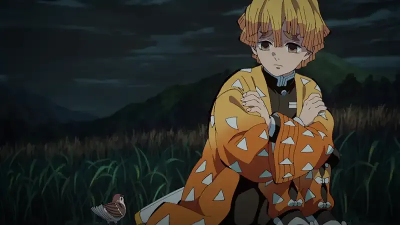 Hình ảnh Agatsuma Zenitsu cute 4