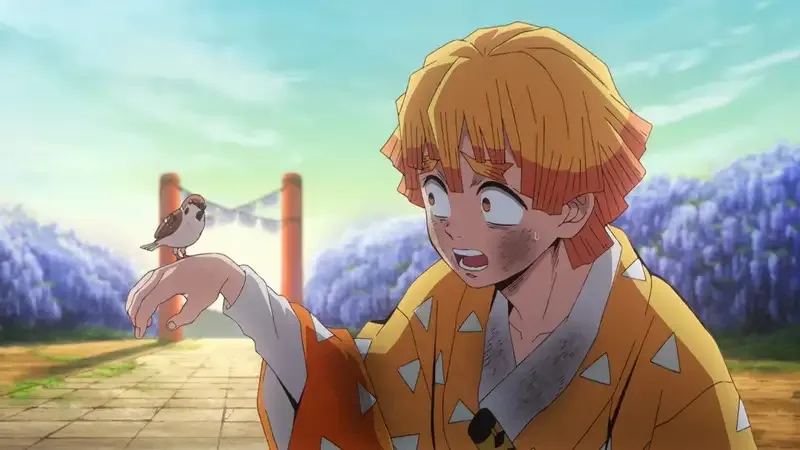 Hình ảnh Agatsuma Zenitsu cute 8