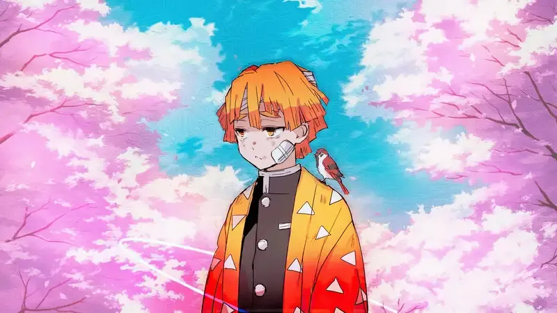 Hình ảnh Agatsuma Zenitsu cute 10