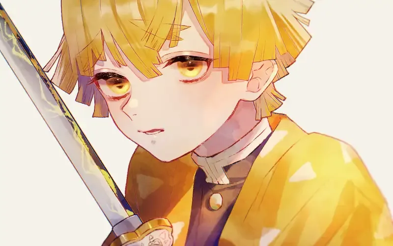 Hình ảnh Agatsuma Zenitsu cute 11