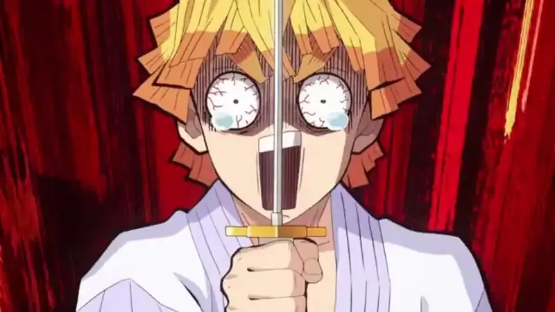 Hình ảnh Agatsuma Zenitsu meme 4