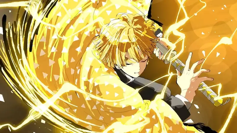 Hình ảnh Agatsuma Zenitsu ngầu 7