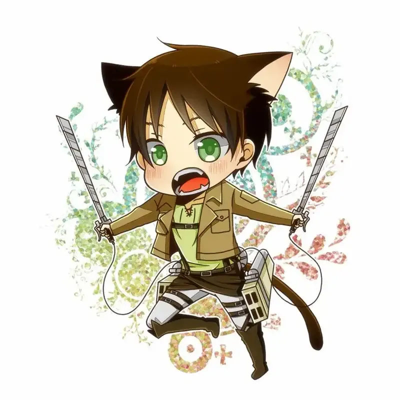 Ảnh Eren Yeager chibi 3