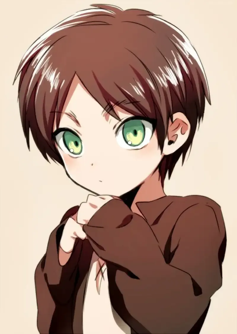 Ảnh Eren Yeager chibi 7