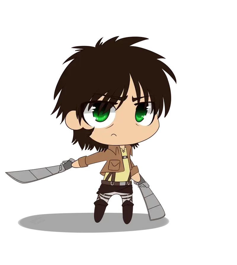 Ảnh Eren Yeager chibi 8