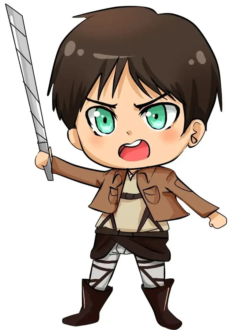 Ảnh Eren Yeager chibi 10