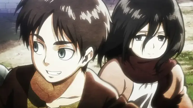 Ảnh Eren Yeager cười 4