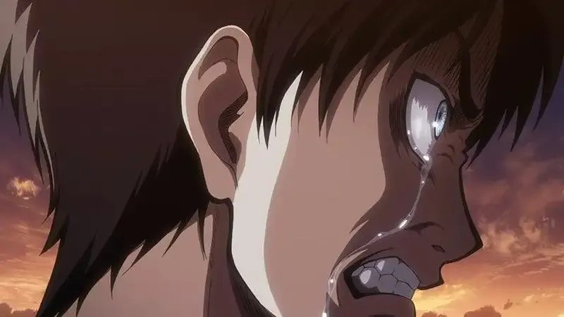 Ảnh Eren Yeager khóc 1