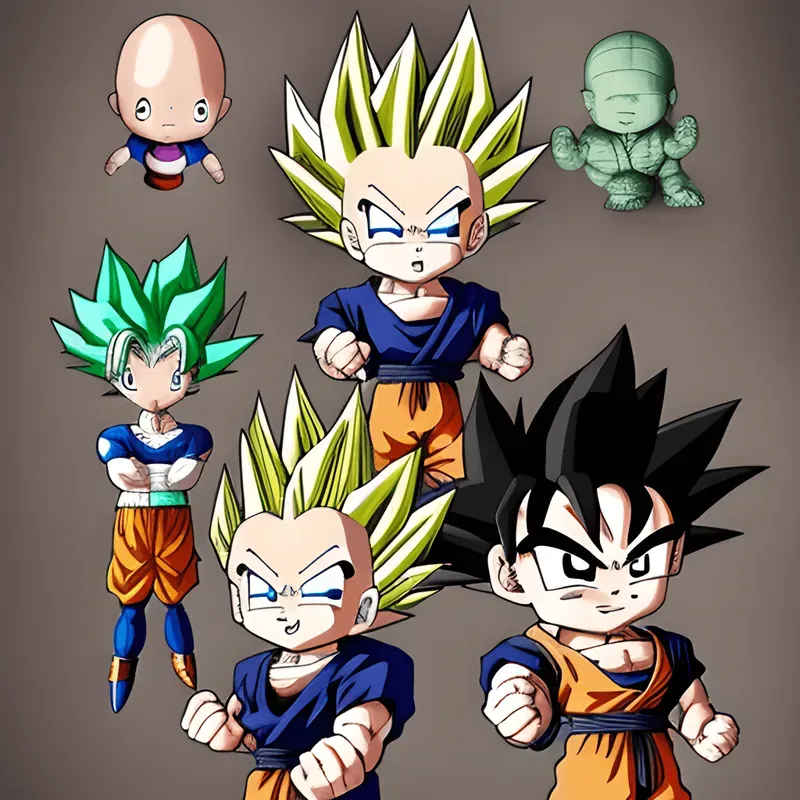 Ảnh goku chibi siêu cute 74