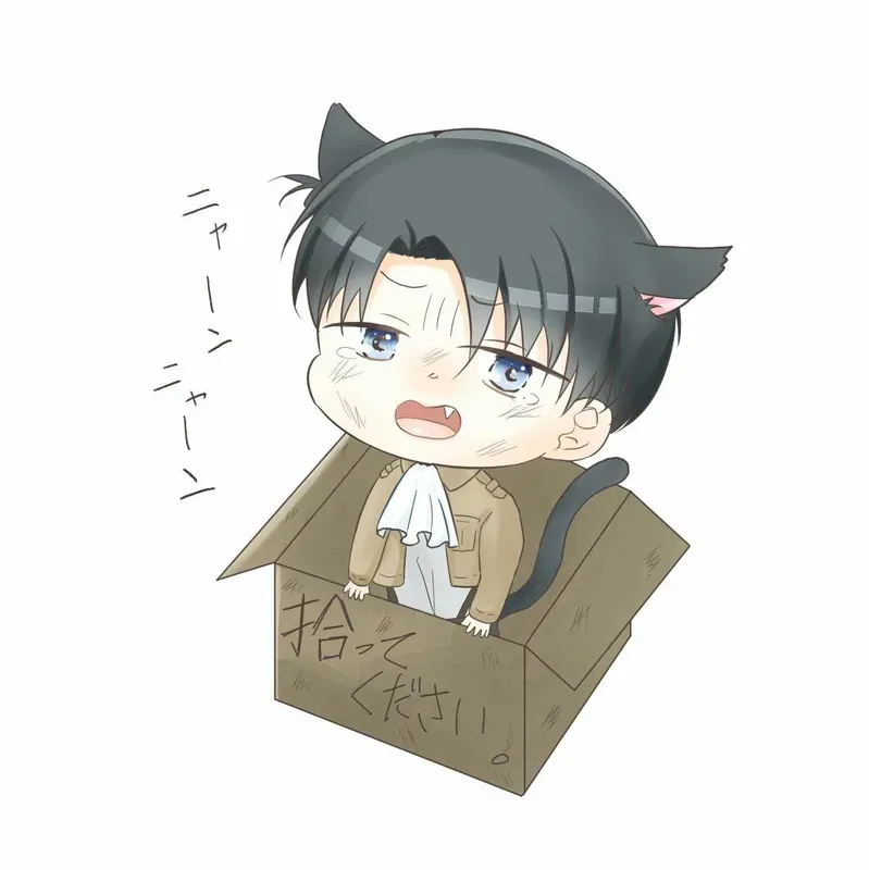 Ảnh Levi Ackerman chibi 1