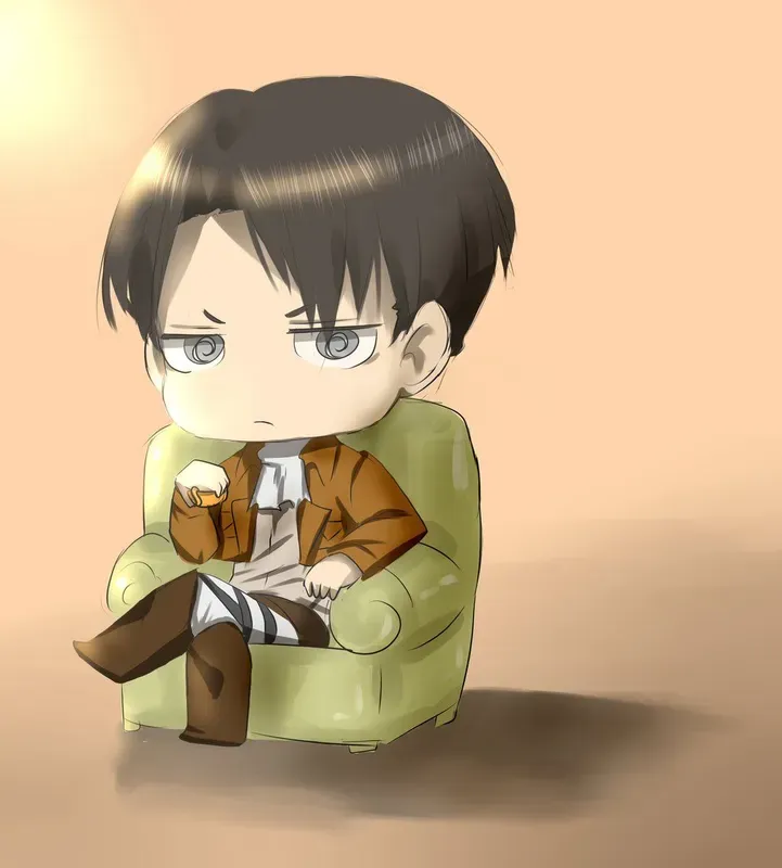 Ảnh Levi Ackerman chibi 2