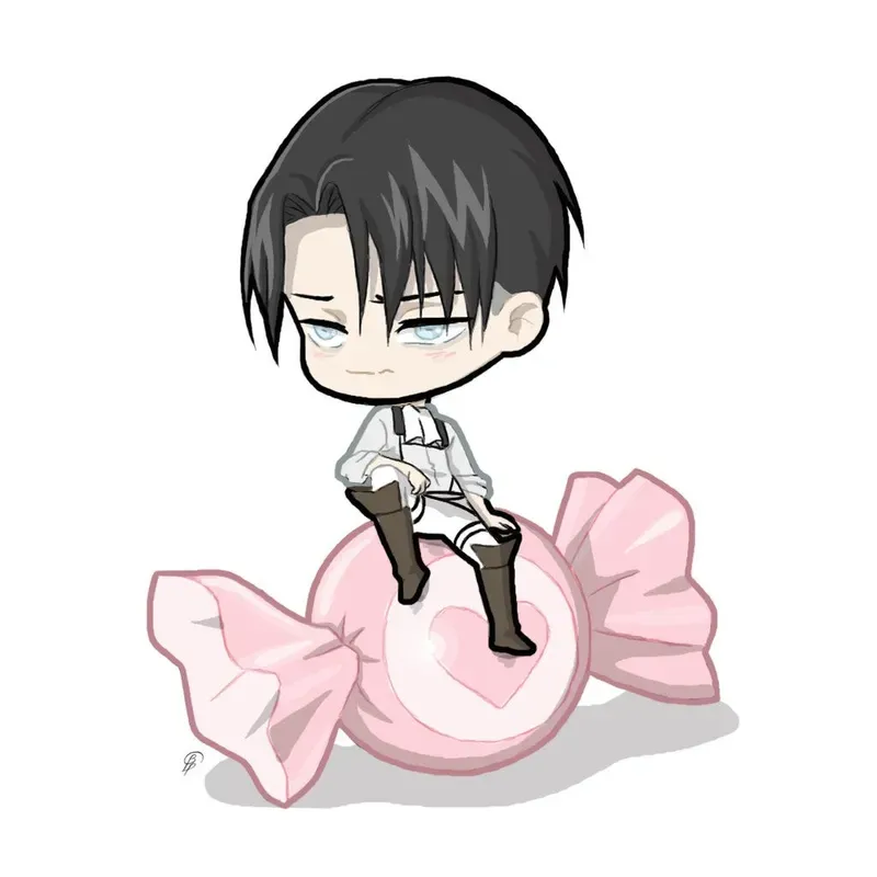 Ảnh Levi Ackerman chibi 7