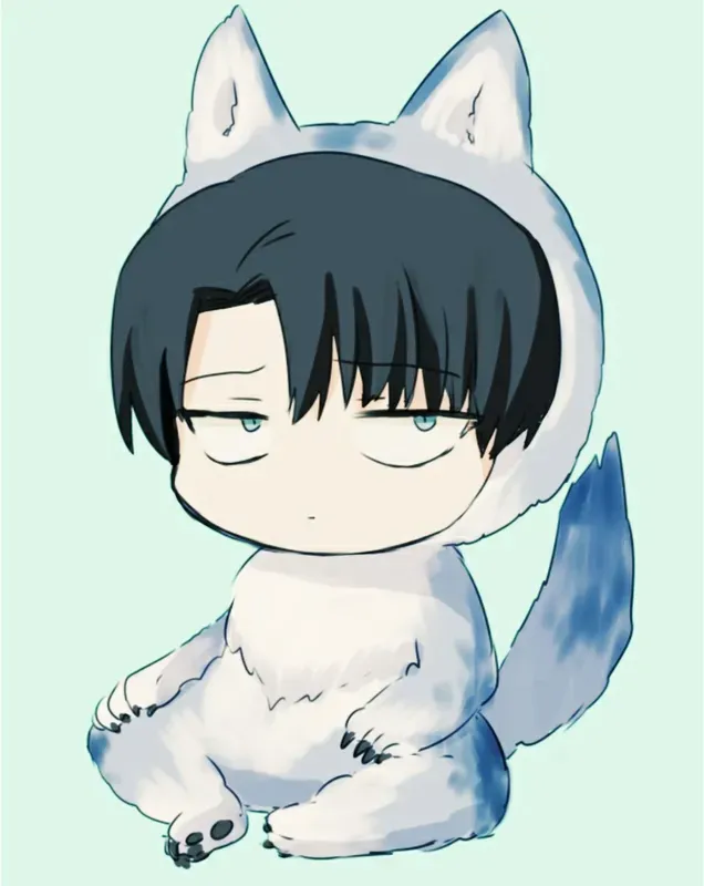 Ảnh Levi Ackerman chibi 22
