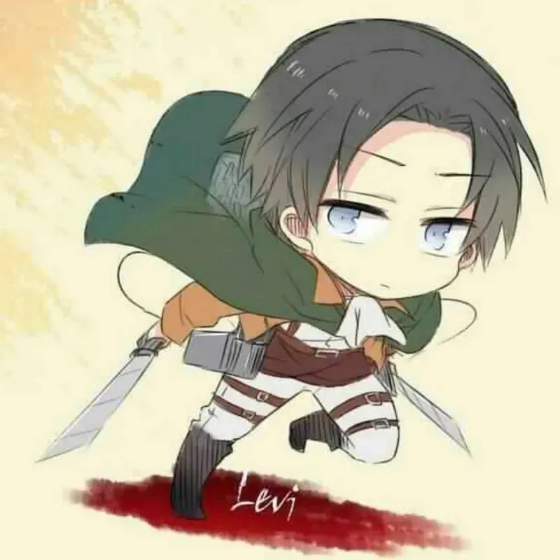 Ảnh Levi Ackerman chibi 26
