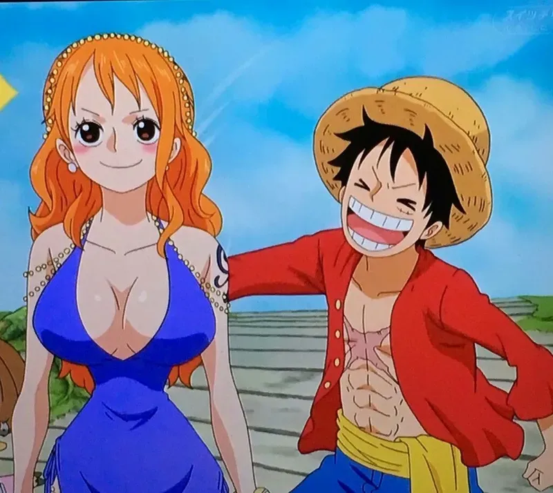 Ảnh Nami và Luffy