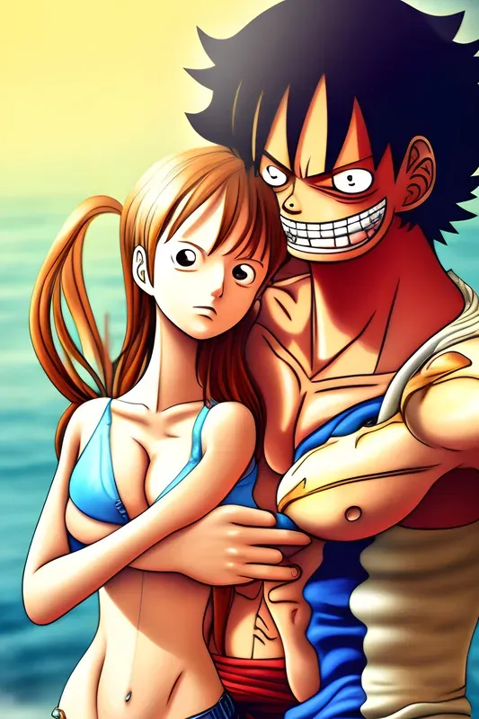 Ảnh Nami và Luffy