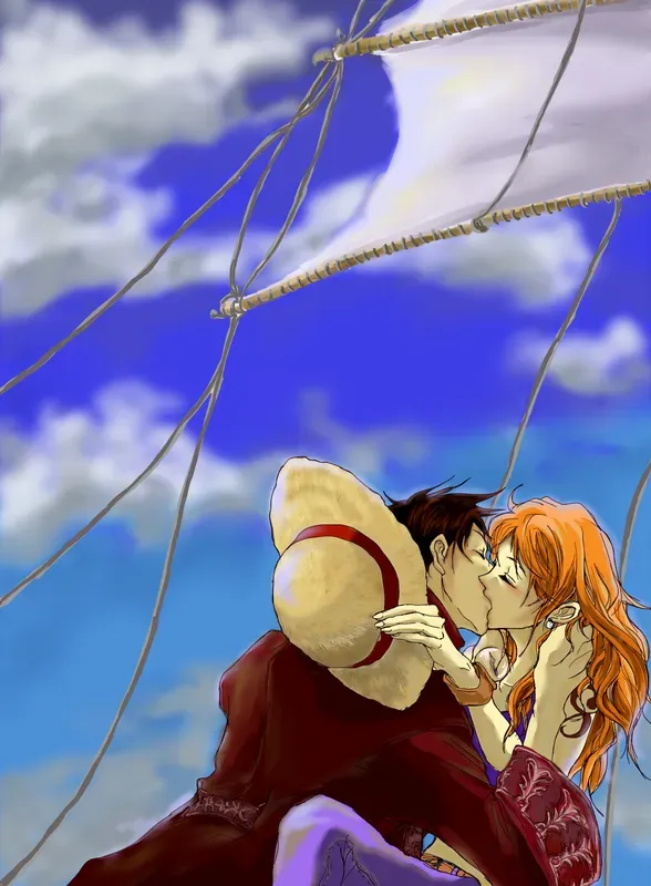 Ảnh Nami và Luffy
