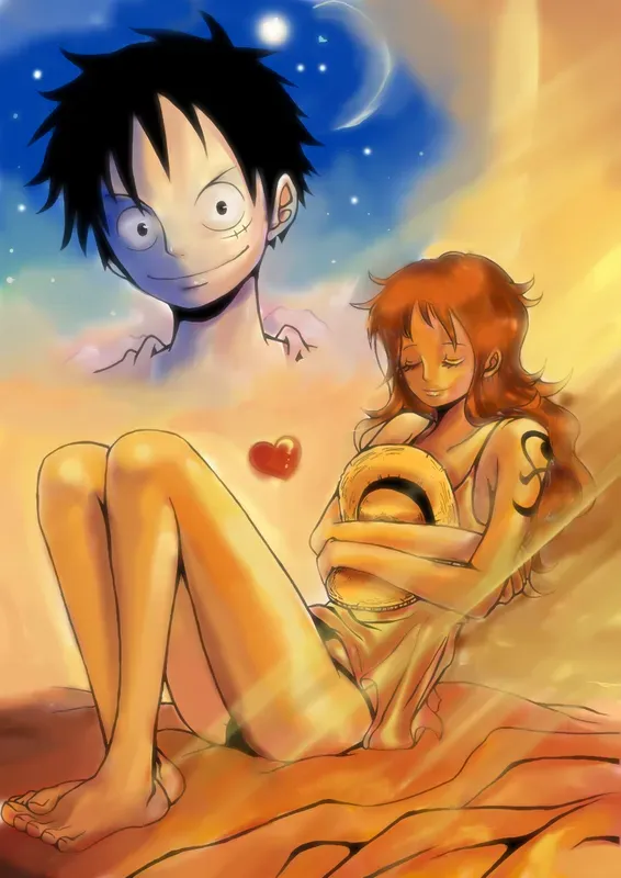 Ảnh Nami và Luffy