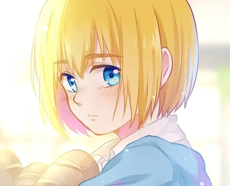 Ảnh Armin Arlert buồn 2
