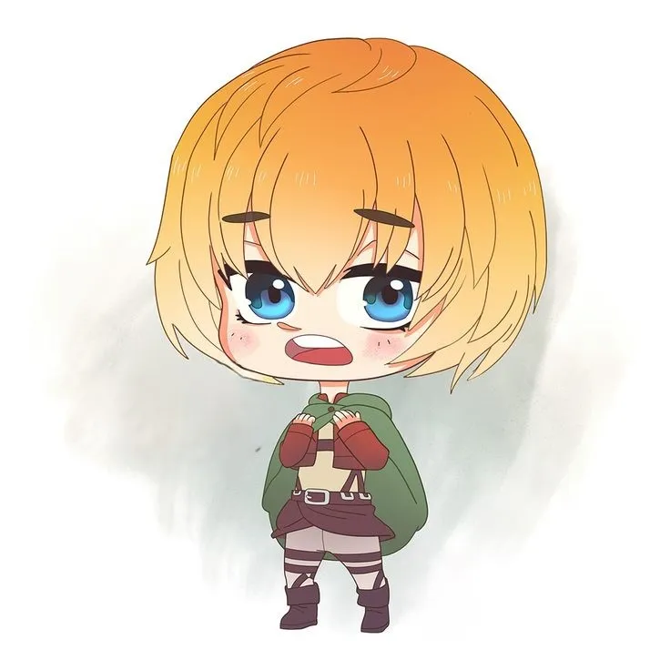 Ảnh Armin Arlert chibi siêu đáng yêu 1