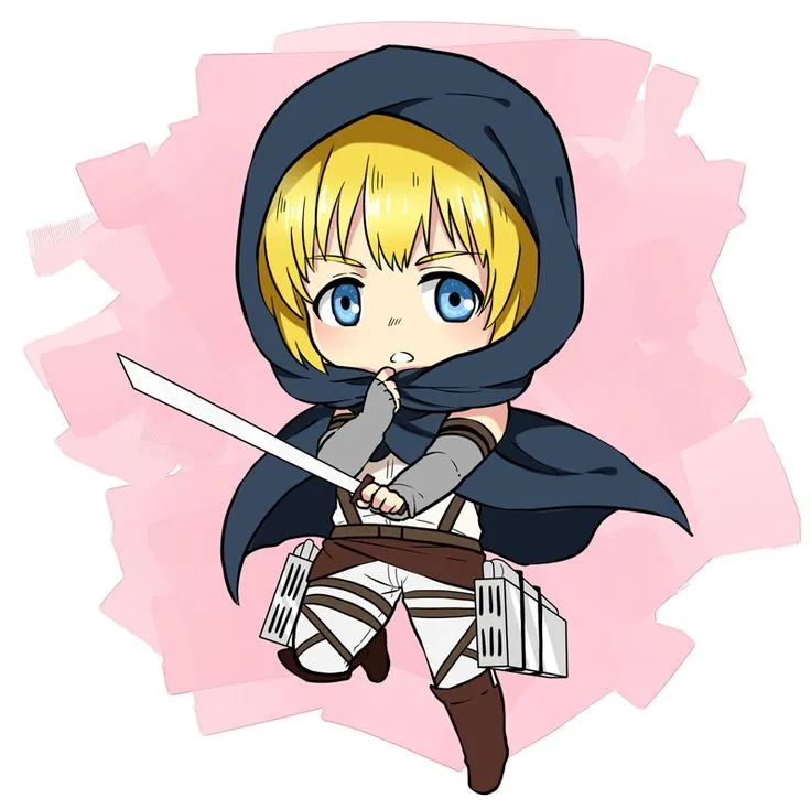 Ảnh Armin Arlert chibi siêu đáng yêu 4