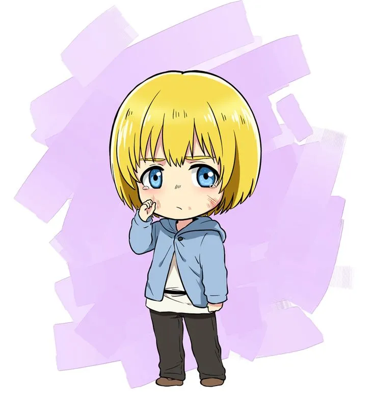 Ảnh Armin Arlert chibi siêu đáng yêu 5