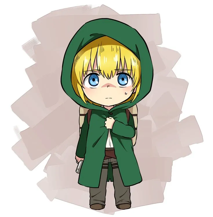 Ảnh Armin Arlert chibi siêu đáng yêu 8