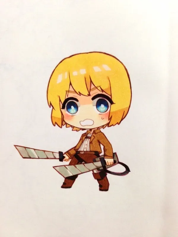 Ảnh Armin Arlert chibi siêu đáng yêu 10