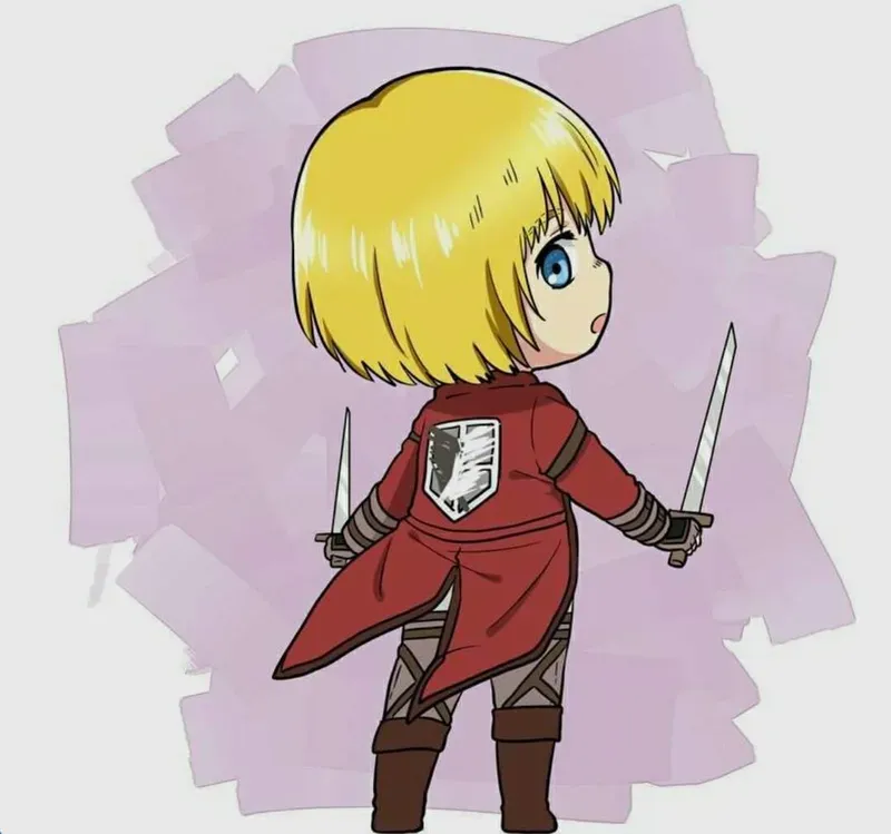 Ảnh Armin Arlert chibi siêu đáng yêu 16