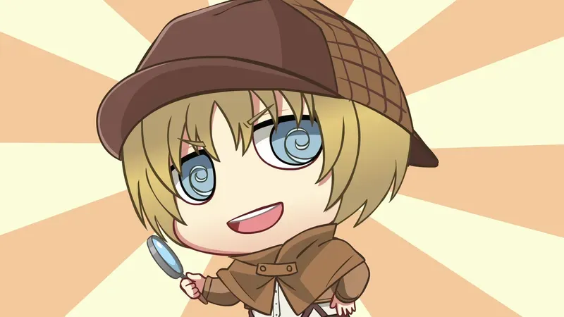Ảnh Armin Arlert chibi siêu đáng yêu 22
