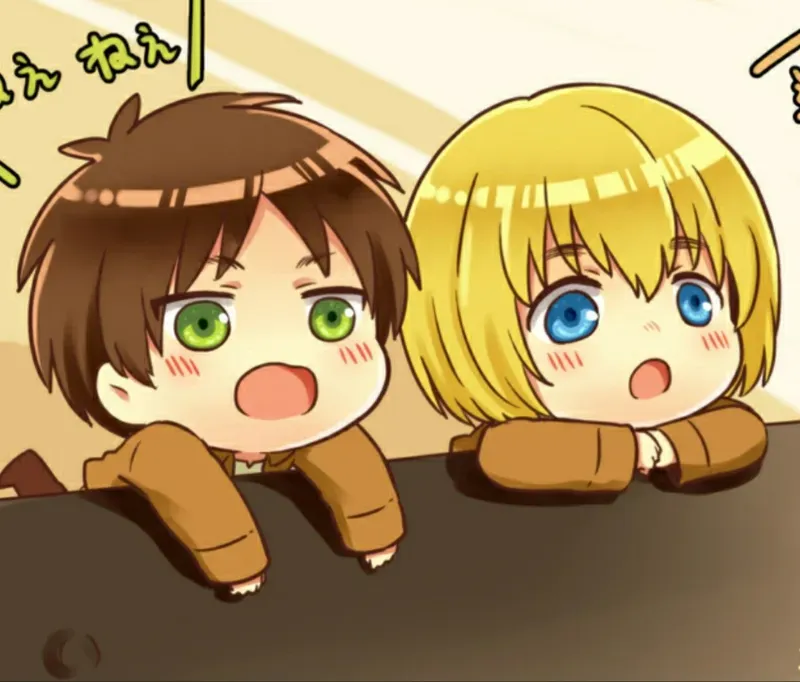 Ảnh Armin Arlert chibi siêu đáng yêu 27