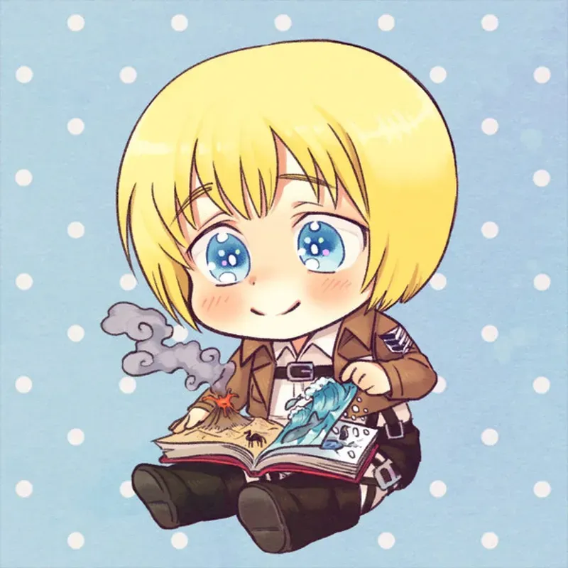 Ảnh Armin Arlert chibi siêu đáng yêu 30