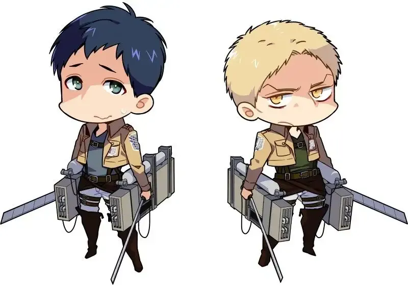 Hình ảnh Bertolt Hoover chibi cute6