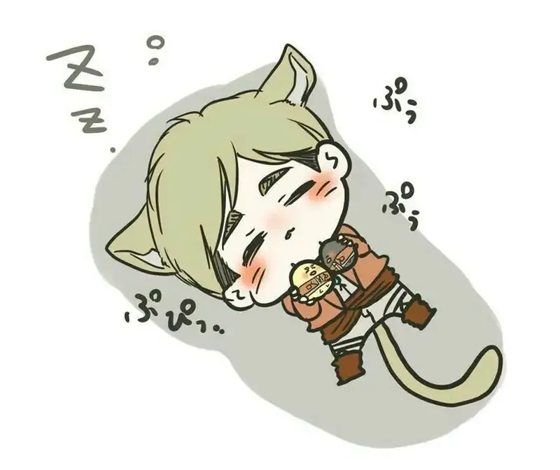 Ảnh Erwin Smith chibi2