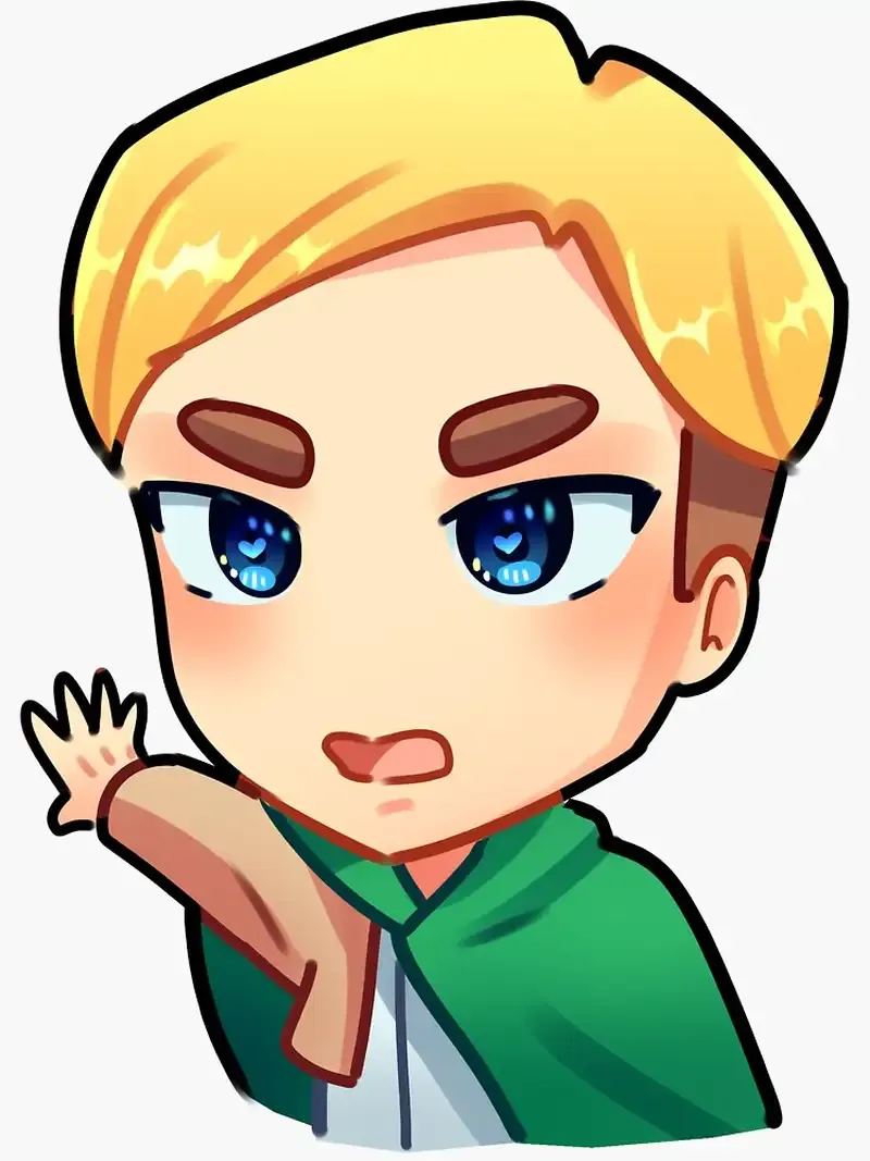 Ảnh Erwin Smith chibi13