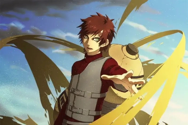 Ảnh Gaara ngầu độc đáo 9