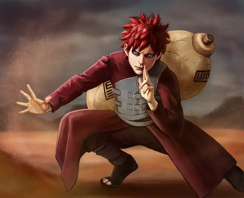 Ảnh Gaara ngầu độc đáo 15