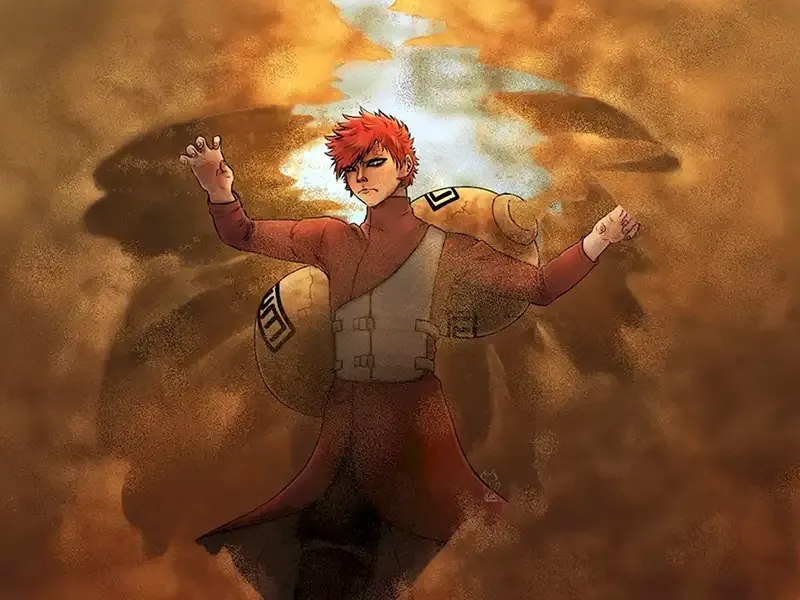 Ảnh Gaara ngầu độc đáo 25