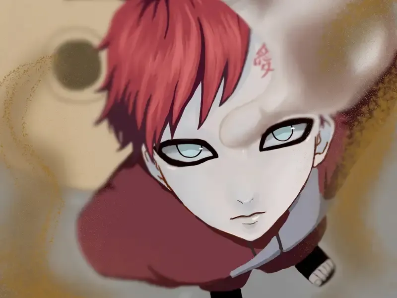 Ảnh Gaara ngầu độc đáo 31