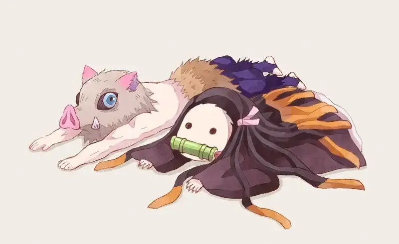 Hình ảnh Hashibira Inosuke cute nhất 2
