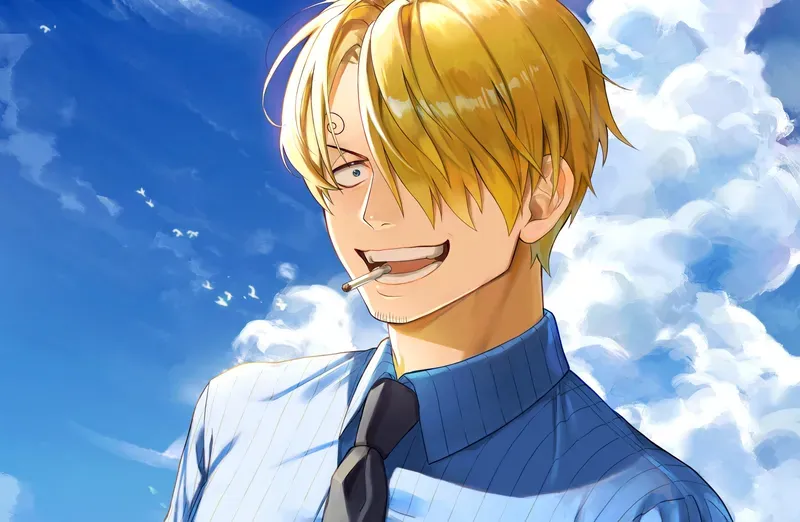 Hình ảnh Sanji siêu cute 8