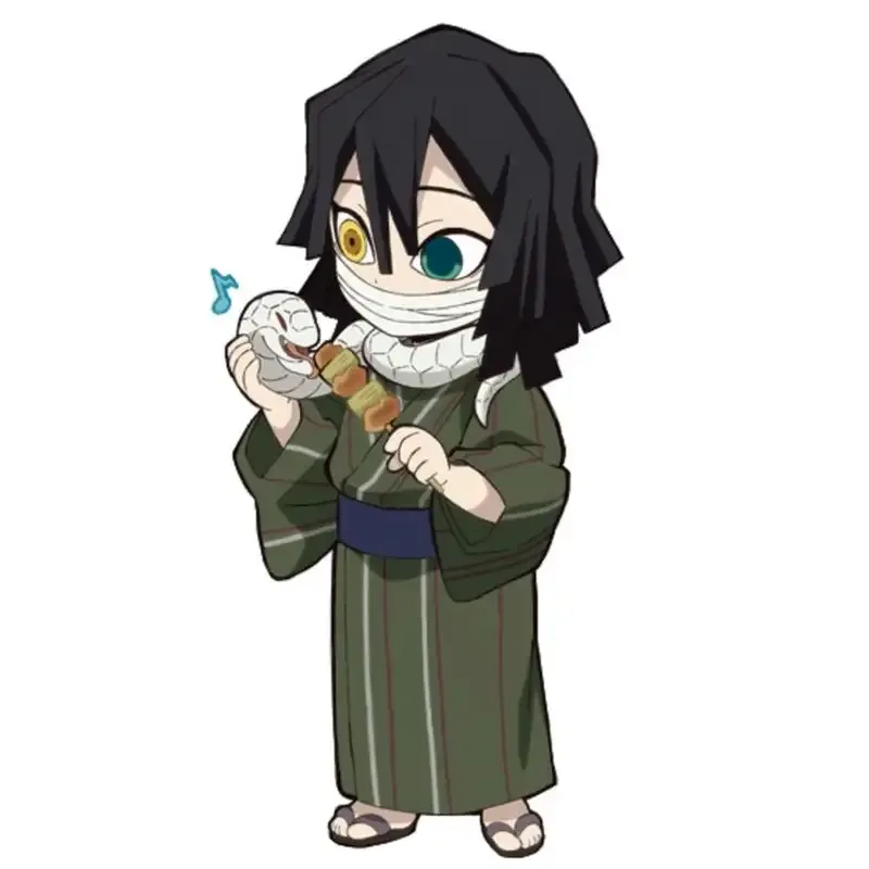 Ảnh Iguro Obanai chibi đáng yêu 3