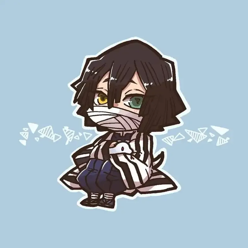 Ảnh Iguro Obanai chibi đáng yêu 7