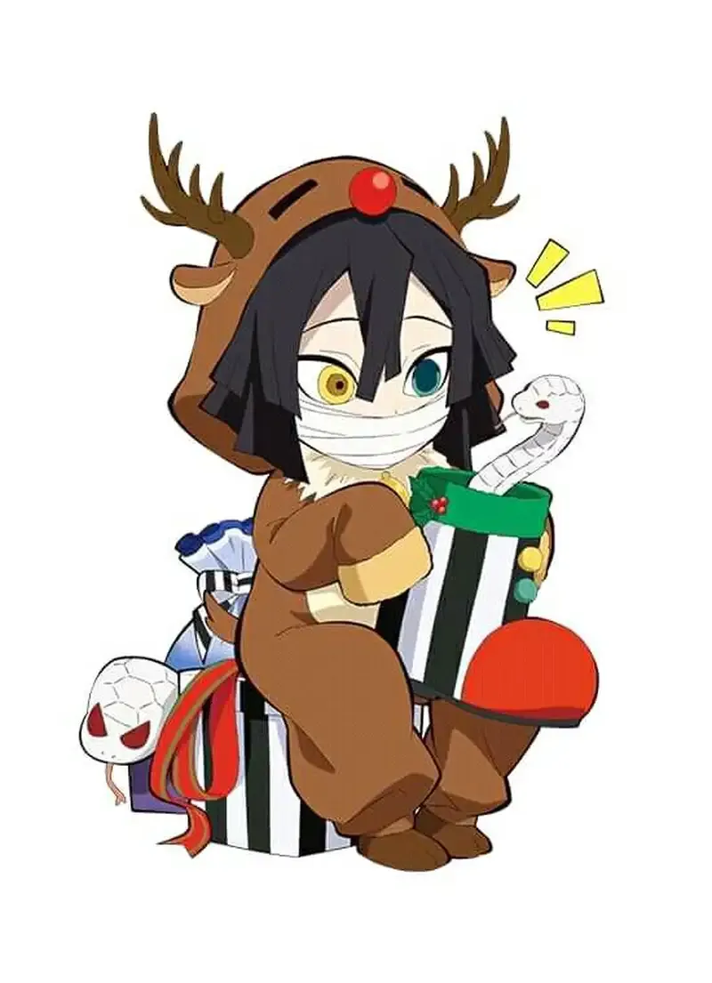 Ảnh Iguro Obanai chibi đáng yêu 8