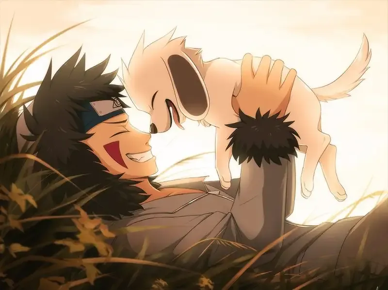 Hình ảnh Kiba Inuzuka ngầu độc đáo 47