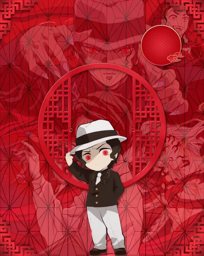 Hình ảnh Kibutsuji Muzan chibi 1