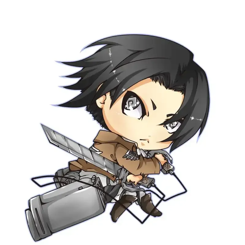 Ảnh Levi Ackerman chibi 3