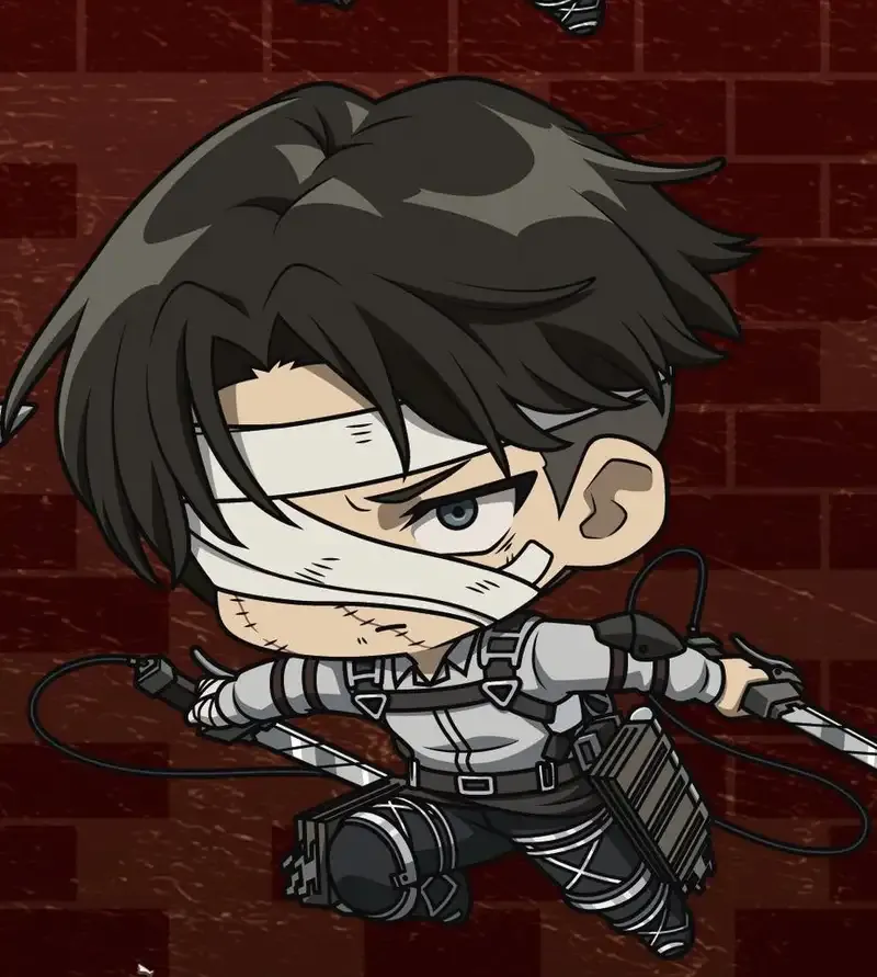 Ảnh Levi Ackerman chibi 13
