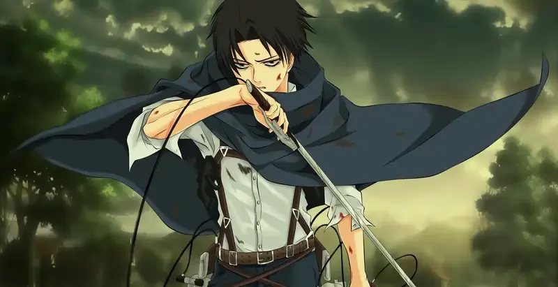 Ảnh Levi Ackerman ngầu 1