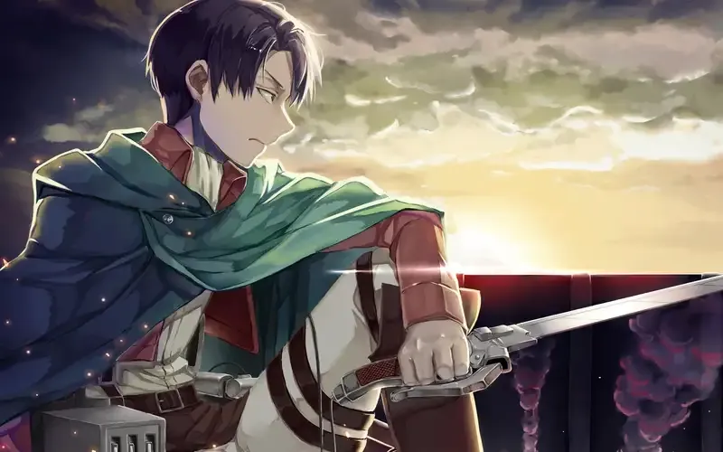 Ảnh Levi Ackerman ngầu 7
